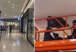 Kuyumcu dükkanından 3 kilo altın çalınan AVM'de, havalandırma boşluklarında hırsız arandı