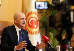 TBMM Başkanı Kurtulmuş, Ukrayna Meclis Başkanı Stefanchuk ile video konferans görüşmesi gerçekleştirdi