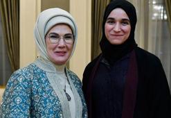 Emine Erdoğan, Suriye Cumhurbaşkanı Şara’nın eşi Latife El Durubi’yi ağırladı