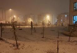 Elazığ'da kar etkili oldu