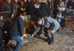 Malatya'da depremde ölenler, Hayat Sitesi enkazının kaldırıldığı alanda anıldı