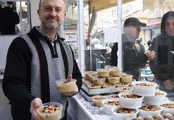 8 metrekarelik dükkanda dede mesleği tatlıcılığı 49 yıldır sürdürüyor