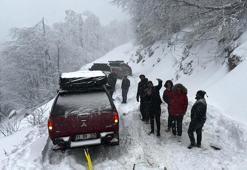 Kocaeli’de kar yağışı nedeniyle skuter ve motosikletlerin trafiği çıkışı yasaklandı
