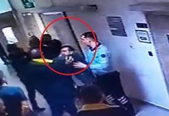 Yakalanan hükümlüyü, hastaneden kaçırmaya çalıştılar; o anlar kamerada