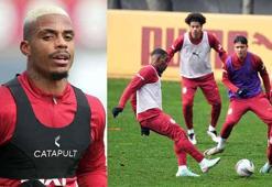 Galatasaray'da Lemina ve Cuesta ilk idmanına çıktı