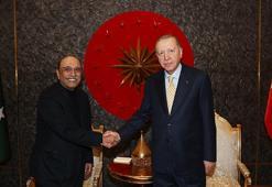 Cumhurbaşkanı Erdoğan, Pakistan Cumhurbaşkanı Asıf Ali Zerdari ile görüştü
