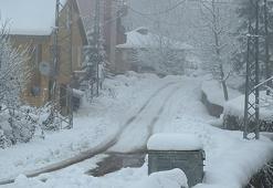 Bartın'ın en yüksek köyünde kar kalınlığı 70 santimi geçti