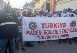 Çayırhan işçileri Ankara'ya yürüyüş başlattı