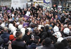 Van’da izinsiz yürüyüşe polis müdahalesi; 17 gözaltı