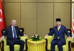 Cumhurbaşkanı Erdoğan, Perak Sultanı Nazrin Şah ile görüştü