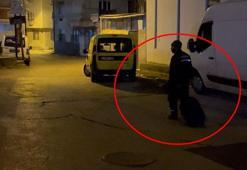 Alkolmetreyi üflemeyi reddetti, bavulunu alarak otomobili bırakıp gitti