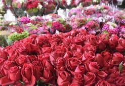 İzmir'de çiçek mezadında Sevgililer Günü bereketi