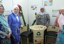 Emine Erdoğan, Kuala Lumpur Perdana Botanik Bahçesi'ni ziyaret etti