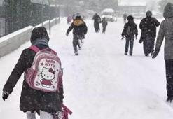 Tekirdağ'da 5 ilçede eğitime kar engeli