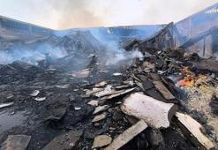 Afyon'daki orman ürünleri deposu yangınının 3'üncü gününde soğutma çalışması yapılıyor