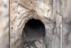 MSB: Irak'ın kuzeyinde teröristlerin kullanıldığı mağarada silah ve mühimmat ele geçirildi