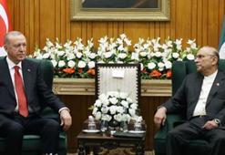 Cumhurbaşkanı Erdoğan, Pakistan Cumhurbaşkanı Zerdari ile görüştü