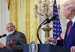 Trump, Hindistan Başbakanı Modi'yi Beyaz Saray'da ağırladı