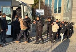 Samsun merkezli 5 ilde silahlı suç örgütü operasyonunda 24 tutuklama