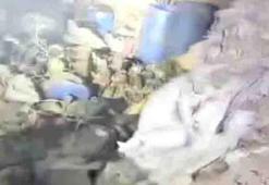 MSB: Irak'ın kuzeyinde teröristlerin kullandığı mağarada silah ve mühimmat ele geçirildi