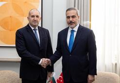Bakan Fidan, Bulgaristan Cumhurbaşkanı Radev ile görüştü