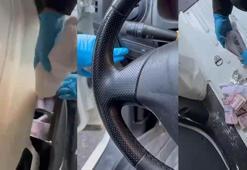 Beşiktaş’ta otomobilde mıknatıslı uyuşturucu düzeneği; çoraptan esrar çıktı