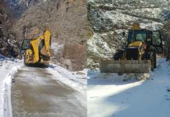 Batman’da 42 yerleşim yerinin yolu kardan kapandı
