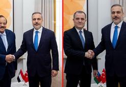 Bakan Fidan peş peşe önemli görüşmeler