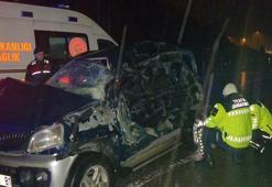 Çekmeköy'de beton mikseri bariyerleri aşarak cipe çarptı 2 ölü 2 yaralı