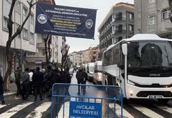 Avcılar'da kapatılan semt pazarının esnafına yürüyüş izni verilmedi