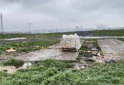 Esenyurt'ta boş arazide erkek cesedi bulundu