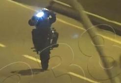 Motosikletle akrobatik hareketler yaptı; aday sürücü belgesi daimi olarak iptal edildi