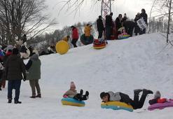 Kuzuyayla Tabiat Parkı’nda tatilci yoğunluğu