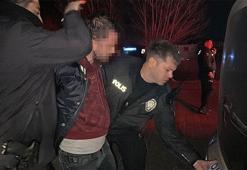 70 bin TL ceza yiyen alkollü sürücü, eğlence mekanı girişinde de polise mukavemetten gözaltına alındı