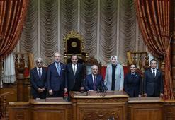 TBMM Başkanı Kurtulmuş, Tokyo’da Japonya Danışma Meclisi Başkanı Sekiguchi ile görüştü