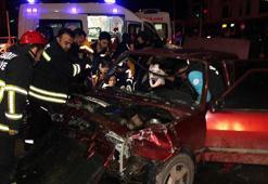 'Dur' ihtarına uymayıp, kaza yapan 16 yaşındaki sürücü babasını aradı: Kafam kanıyor, hemen buraya gel