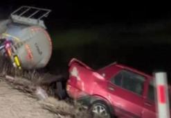 Ankara’da 4 TIR ve 1 otomobilin karıştığı zincirleme kaza