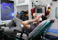 'Baba kafam kanıyor, çarptığım adamda bir şey yok' diyen ehliyetsiz sürücü gözaltında