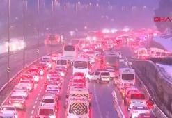 İstanbul'da trafik yoğunluğu yüzde 90'a ulaştı