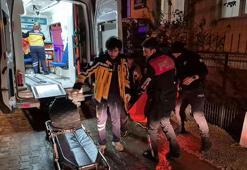 Tartıştığı babasını bıçakla yaraladı