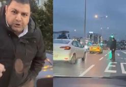 Başakşehir'de trafikte kadın sürücünün aracına saldıran şüpheli tutuklandı