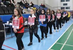 Halter şampiyonasında buruk seremoni