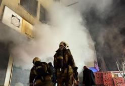 Ankara'da mobilya atölyesinde çıkan yangın korkuttu