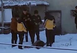 Karla kaplı boş alanda cansız bedeni bulundu