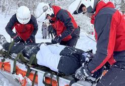 Kartepe’de JAK timinden karda nefes kesen tatbikat