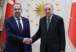 Cumhurbaşkanı Erdoğan, Rusya Dışişleri Bakanı Lavrov'u kabul etti