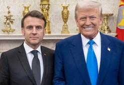 Trump ve Macron, Beyaz Saray'da bir araya geldi