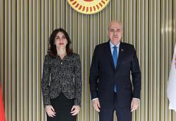 TBMM Başkanı Kurtulmuş, Gürcistan Dışişleri Bakanı Botchorishvili’yi kabul etti