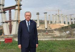 Cumhurbaşkanı Erdoğan, Başakşehir-Nakkaştepe Otoyolu şantiyesini ziyaret etti