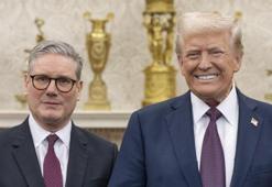 ABD Başkanı Trump, İngiltere Başbakanı Starmer ile bir araya geldi
